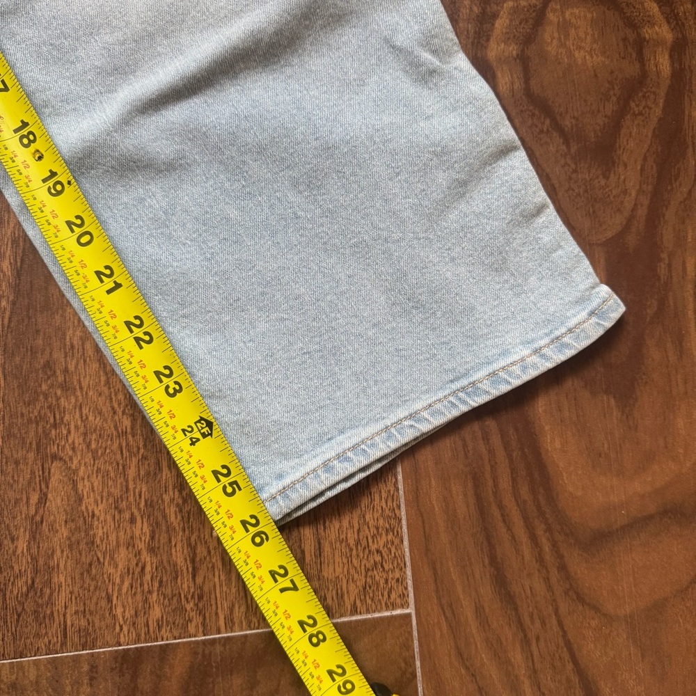 Abercrombie Kids Wide Leg High Rise Jeans Light Wash Size 11/12 Regular - Picture 12 of 12
